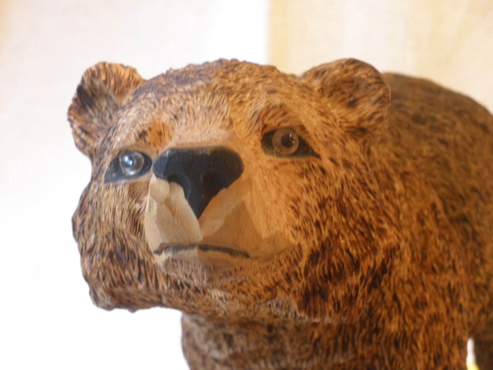 Bear Wood Carving Pattern